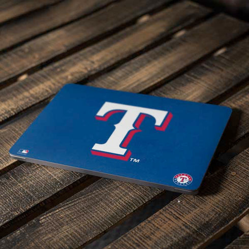 MLB Texas Rangers - Solid Distressed Apple MacBook Air Skin
