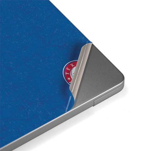 MLB Texas Rangers - Solid Distressed Apple MacBook Pro 14-inch Skin