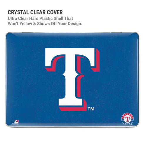 MLB Texas Rangers - Solid Distressed MacBook Cases