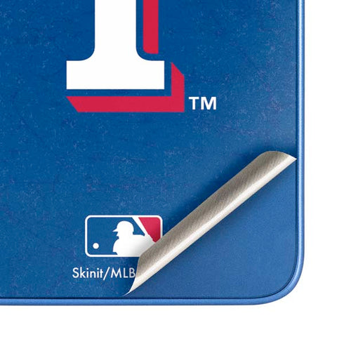 MLB Texas Rangers - Solid Distressed Moto G Play 4G (2024) Skin