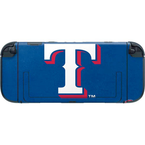 MLB Texas Rangers - Solid Distressed Nintendo Switch 2 (2025) with Joy-Con Skin