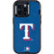 MLB Texas Rangers - Solid Distressed Otterbox Defender iPhone Skin