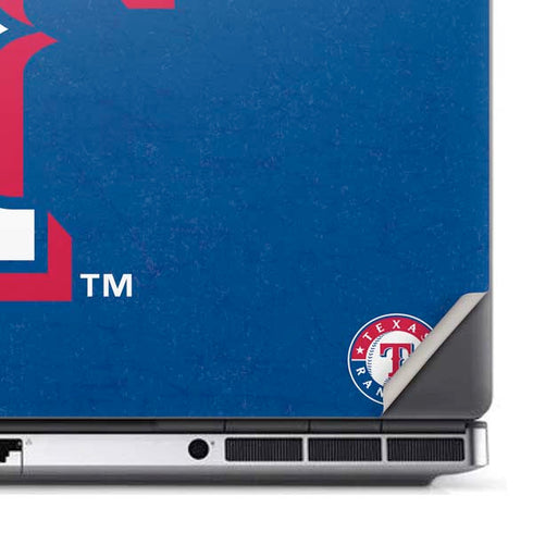 MLB Texas Rangers - Solid Distressed Dell Precision Skin