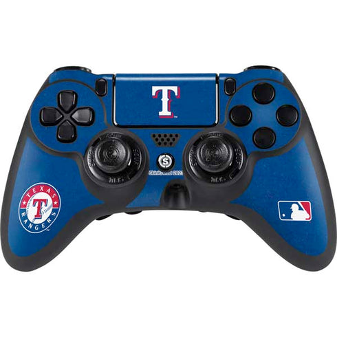MLB Texas Rangers - Solid Distressed PlayStation PS4 Skins