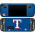 MLB Texas Rangers - Solid Distressed Steam Deck Handheld Gaming Computer OLED Skin