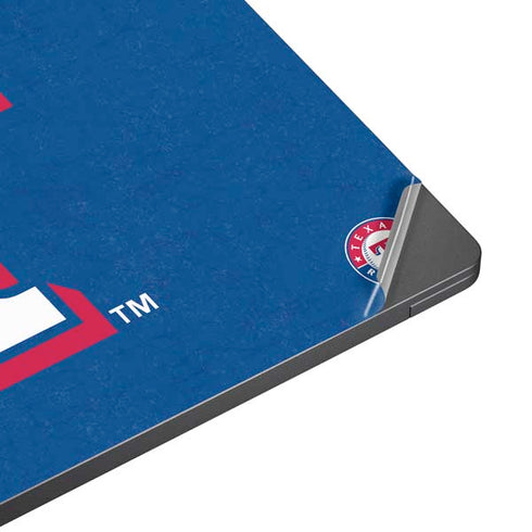 MLB Texas Rangers - Solid Distressed Surface Laptop 7 15in Skin