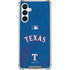 MLB Texas Rangers Alternate/Away Jersey Galaxy A16 5G Clear Case