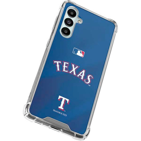 MLB Texas Rangers Alternate/Away Jersey Galaxy A16 5G Clear Case