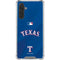 MLB Texas Rangers Alternate/Away Jersey Galaxy A17 Clear Case
