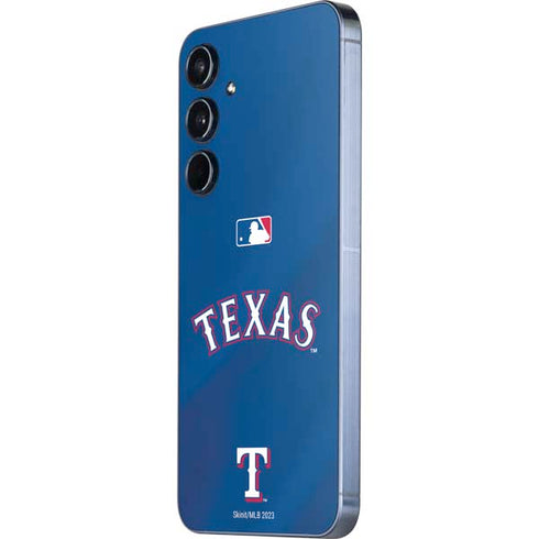 MLB Texas Rangers Alternate/Away Jersey Galaxy A35 5G Skin