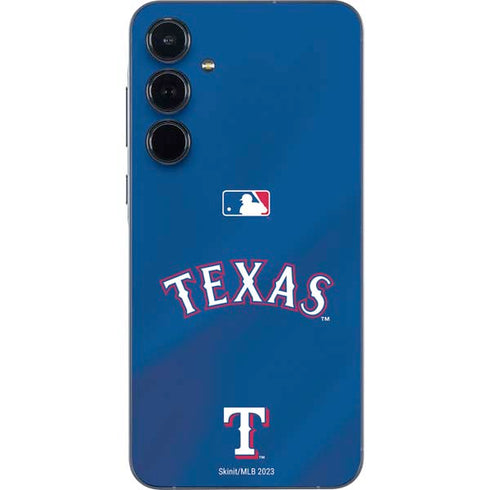 MLB Texas Rangers Alternate/Away Jersey Galaxy A36 5G Skin