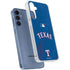 MLB Texas Rangers Alternate/Away Jersey Galaxy A55 5G Clear Case