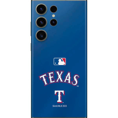 MLB Texas Rangers Alternate/Away Jersey Galaxy Skins