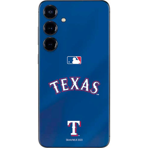 MLB Texas Rangers Alternate/Away Jersey Galaxy S25 Plus Skin