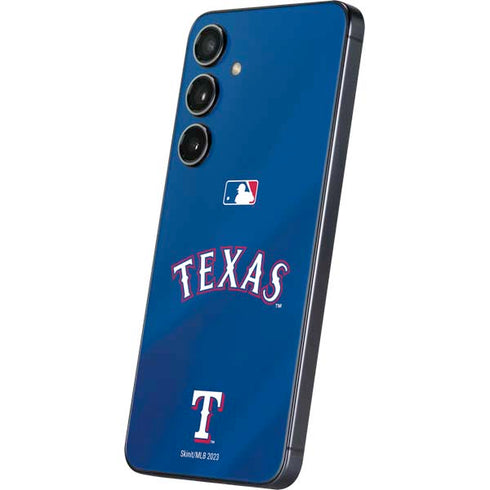 MLB Texas Rangers Alternate/Away Jersey Galaxy S25 Plus Skin