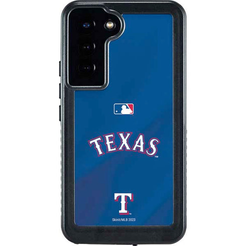 MLB Texas Rangers Alternate/Away Jersey Galaxy S24 Plus Waterproof Case
