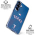 MLB Texas Rangers Alternate/Away Jersey Galaxy S25 Plus Clear Case