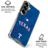 MLB Texas Rangers Alternate/Away Jersey Galaxy S26 Plus Clear Case