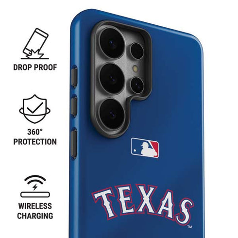 MLB Texas Rangers Alternate/Away Jersey Galaxy S26 Ultra Impact Case