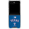 MLB Texas Rangers Alternate/Away Jersey Galaxy Z Flip6 Clear Case