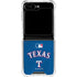 MLB Texas Rangers Alternate/Away Jersey Galaxy Z Flip6 Clear Case