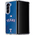 MLB Texas Rangers Alternate/Away Jersey Galaxy Z Fold5 5G Clear Case