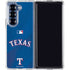 MLB Texas Rangers Alternate/Away Jersey Galaxy Z Fold6 Clear Case