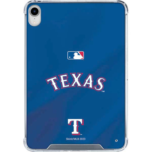 MLB Texas Rangers Alternate/Away Jersey iPad 11th Gen (2025) Clear Case