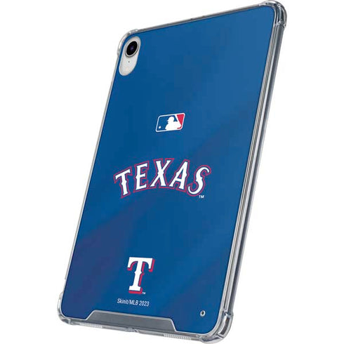 MLB Texas Rangers Alternate/Away Jersey iPad 11th Gen (2025) Clear Case