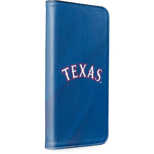 MLB Texas Rangers Alternate/Away Jersey iPhone 15 Folio Case