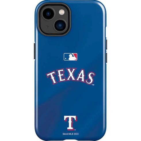 MLB Texas Rangers Alternate/Away Jersey iPhone 15 Impact Case