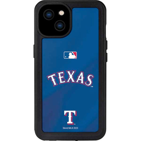 MLB Texas Rangers Alternate/Away Jersey iPhone 15 Plus Waterproof Case