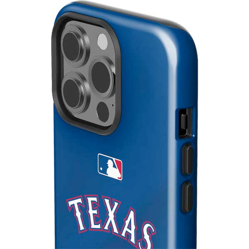 MLB Texas Rangers Alternate/Away Jersey iPhone 15 Pro Impact Case