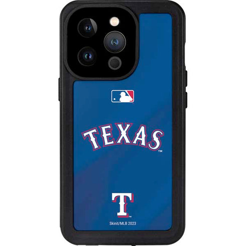 MLB Texas Rangers Alternate/Away Jersey iPhone 15 Pro Waterproof Case