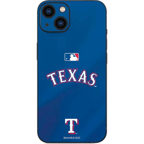 MLB Texas Rangers Alternate/Away Jersey iPhone 15 Skin