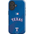 MLB Texas Rangers Alternate/Away Jersey iPhone 16 Impact Case
