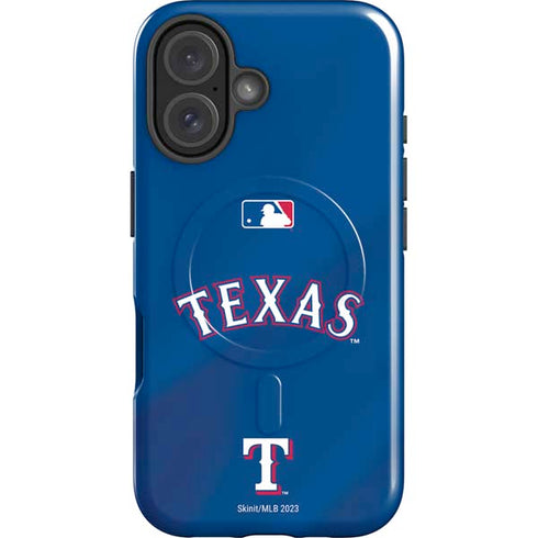 MLB Texas Rangers Alternate/Away Jersey iPhone 16 Magsafe Impact Case