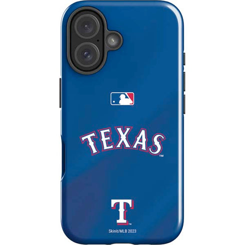 MLB Texas Rangers Alternate/Away Jersey iPhone 16 Plus Impact Case