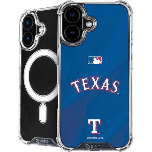 MLB Texas Rangers Alternate/Away Jersey iPhone 16 Plus MagSafe Case