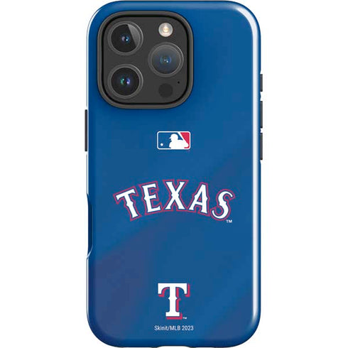 MLB Texas Rangers Alternate/Away Jersey iPhone 16 Pro Impact Case