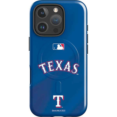 MLB Texas Rangers Alternate/Away Jersey iPhone 16 Pro Max Magsafe Impact Case
