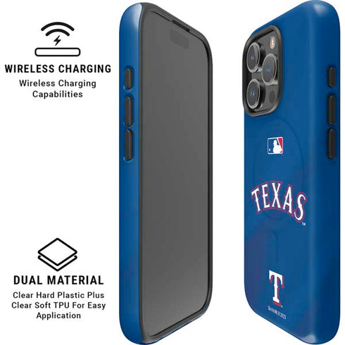 MLB Texas Rangers Alternate/Away Jersey iPhone 16 Pro Max Magsafe Impact Case