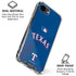 MLB Texas Rangers Alternate/Away Jersey iPhone 16e Clear Case
