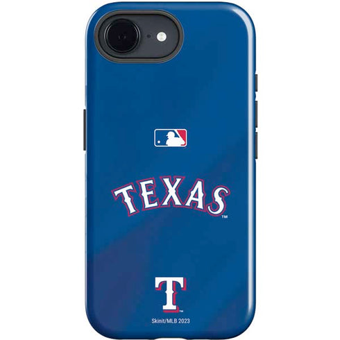 MLB Texas Rangers Alternate/Away Jersey iPhone 16e Impact Case