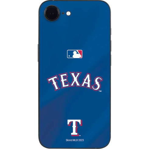 MLB Texas Rangers Alternate/Away Jersey iPhone 16e Skin