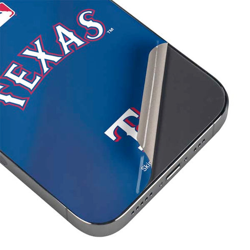 MLB Texas Rangers Alternate/Away Jersey iPhone 16e Skin