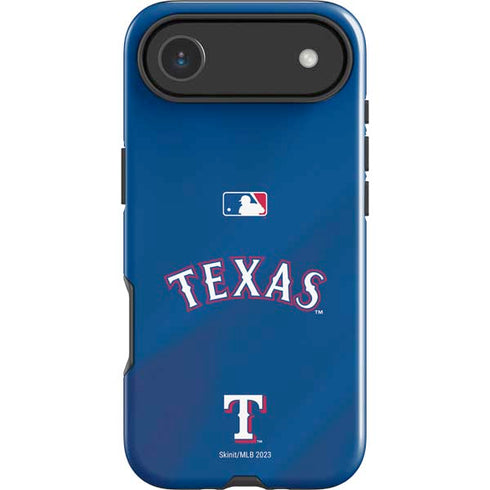 MLB Texas Rangers Alternate/Away Jersey iPhone 17 Air Impact Case