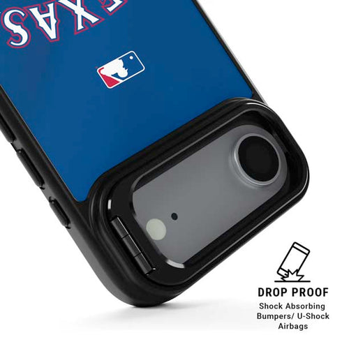 MLB Texas Rangers Alternate/Away Jersey iPhone 17 Air Kickstand Case