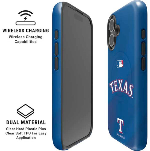 MLB Texas Rangers Alternate/Away Jersey iPhone 17 Magsafe Impact Case