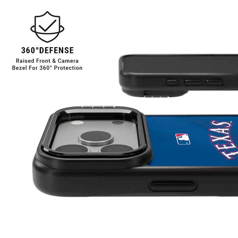 MLB Texas Rangers Alternate/Away Jersey iPhone 17 Pro Kickstand Case